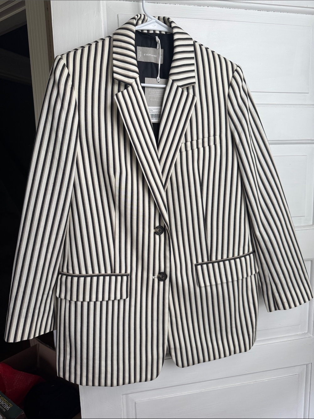Everlane striped blazer